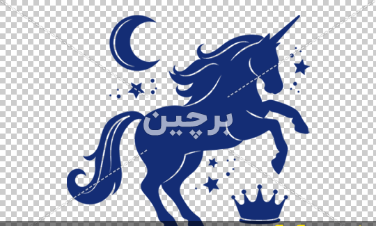 عکس فانتزی اسب تک شاخ
