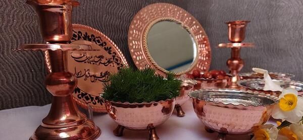 عکس ایده برای آینه سفره هفت سین