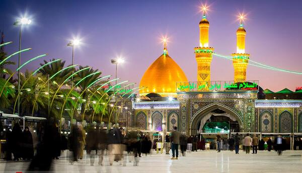 عکس حرم امام حسین حضرت عباس
