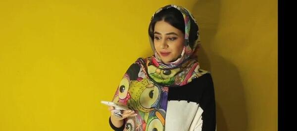 عکس خنده دار سرنا امینی جدید