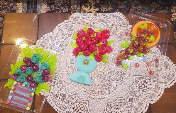 عکس ژله گلدانی