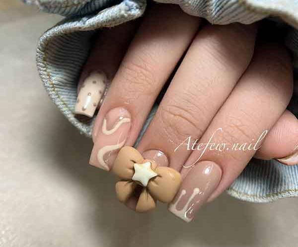 عکس کاشت ناخن زمستانه