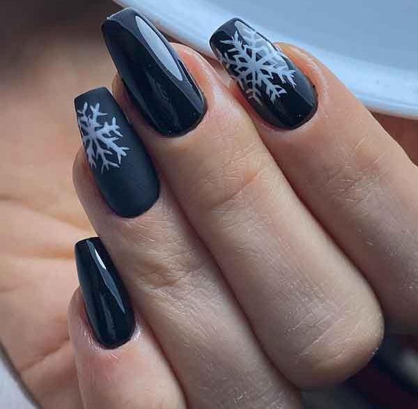 عکس کاشت ناخن زمستانه
