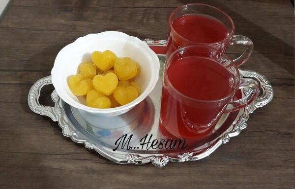 عکس چای با نبات