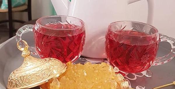 عکس چای با نبات