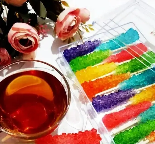 عکس چای با نبات