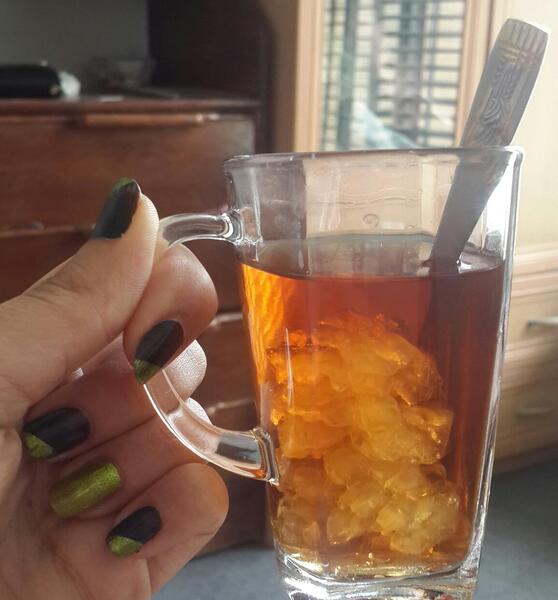 عکس چای با نبات