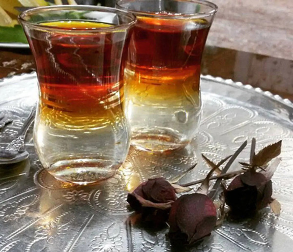 عکس چای با نبات