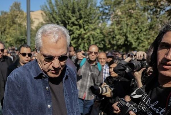 عکس خاکسپاری مهران مدیری