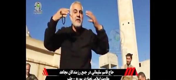 عکس قاسم سلیمانی در سوریه