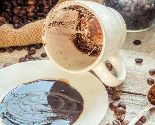 عکس آتش در فال قهوه