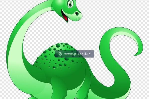 عکس دایناسور سبز