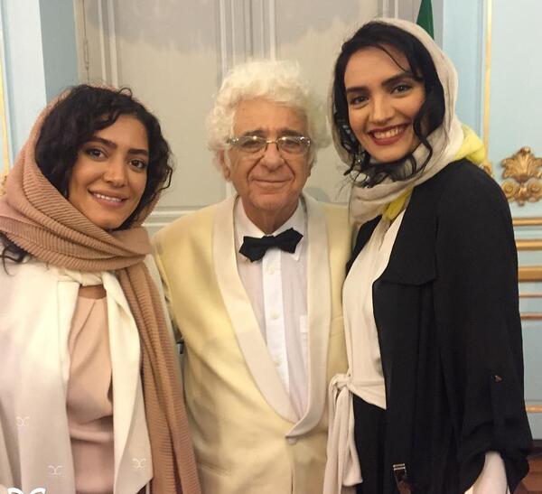 عکسهای الهام حمیدی در شانزدهمین جشن حافظ