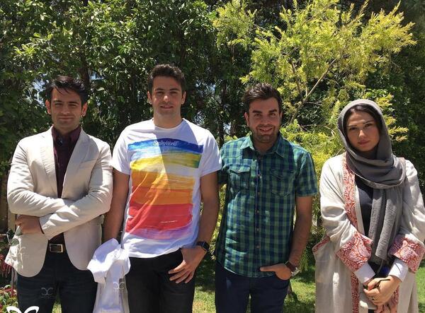 عکسهای الهام حمیدی در شانزدهمین جشن حافظ