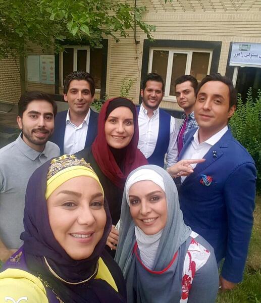 عکسهای الهام حمیدی در شانزدهمین جشن حافظ