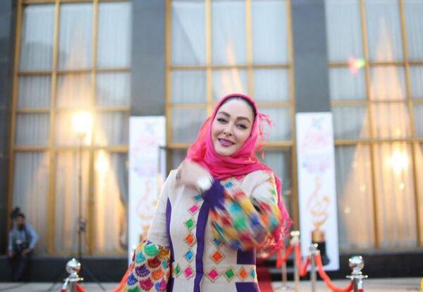 عکسهای الهام حمیدی در شانزدهمین جشن حافظ