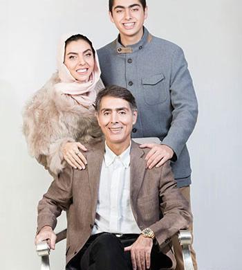 عکس خانوادگی فردین