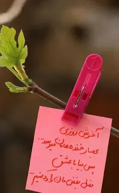 عکس نوشته آخرش روزی بهار خنده هامان میرسد
