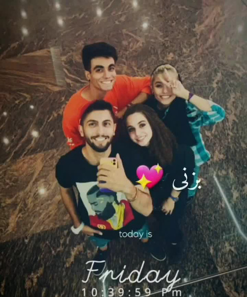 عکس نیکا و متین و ارسلان