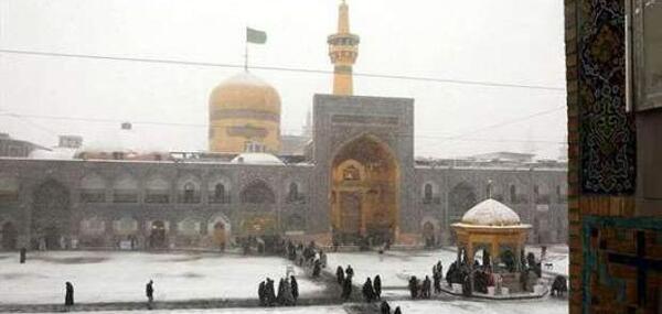 عکس حرم امام رضا علیه السلام در روز