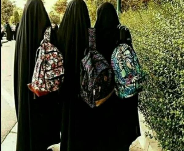 عکس دختر چادری ویسگون