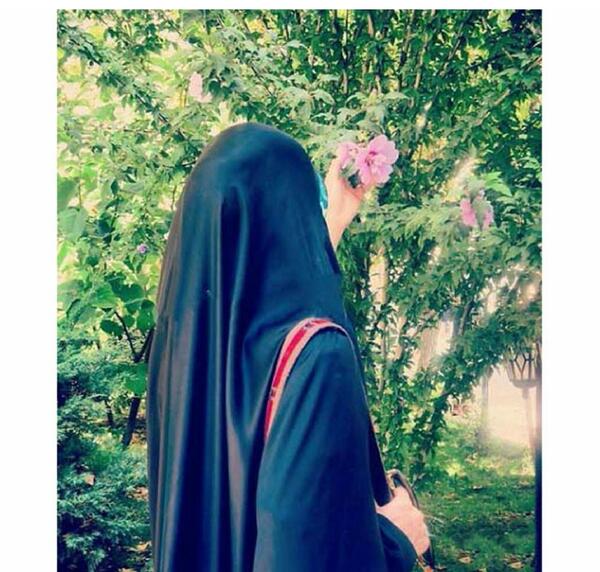 عکس دختر چادری ویسگون
