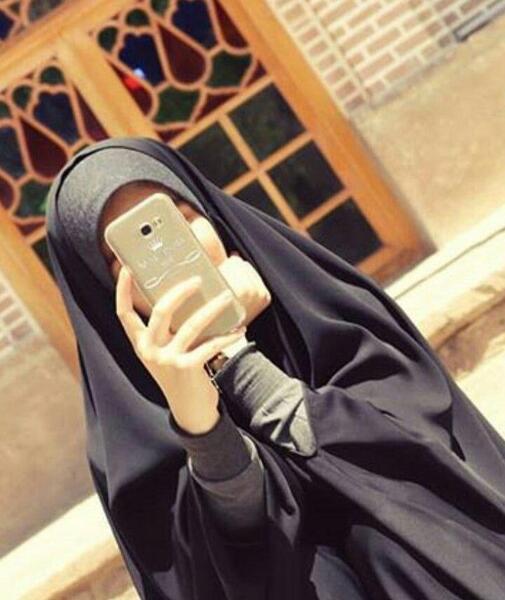 عکس دختر چادری ویسگون