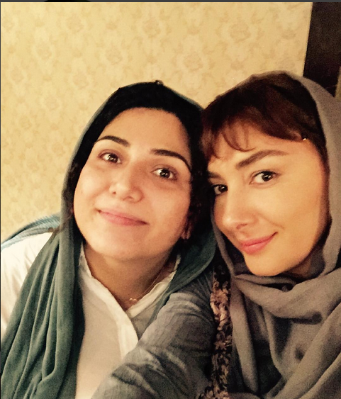 عکس باران کوثری قبل از عمل