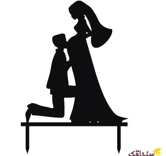 عکس روی کیک بارداری