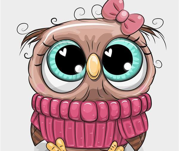 عکس جغد فانتزی