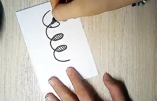 عکس نقاشی زیبا اما ساده