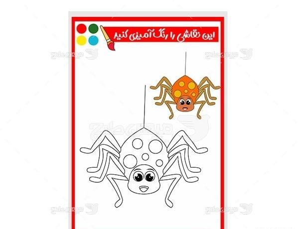 عکس نقاشی عنکبوت
