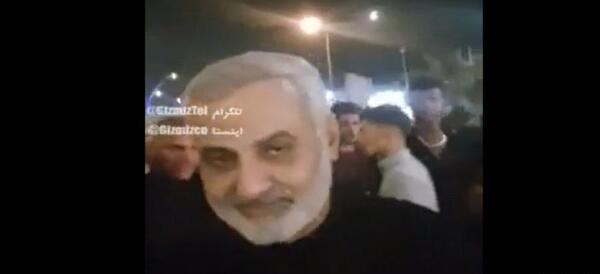 عکس بدل قاسم سلیمانی در عراق