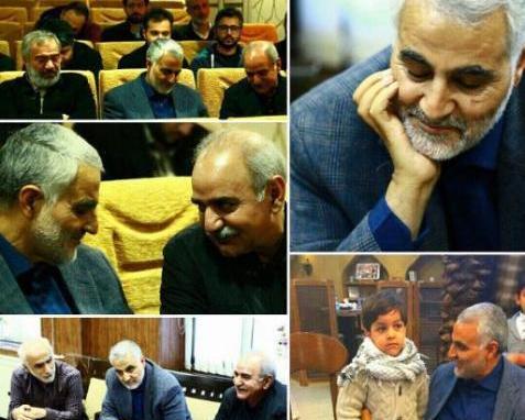 عکس قاسم سلیمانی و پرویز پرستویی