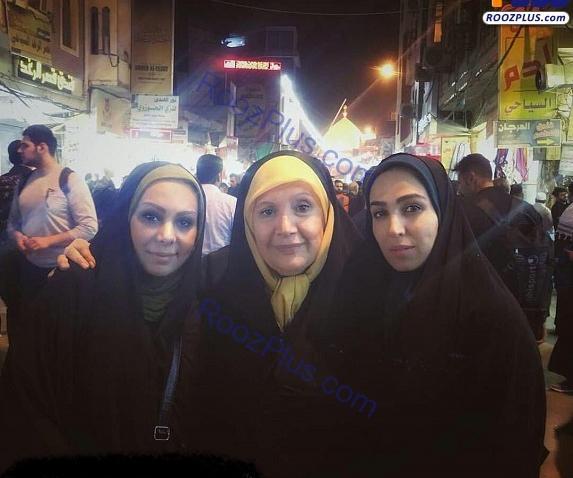عکس دختر در کربلا