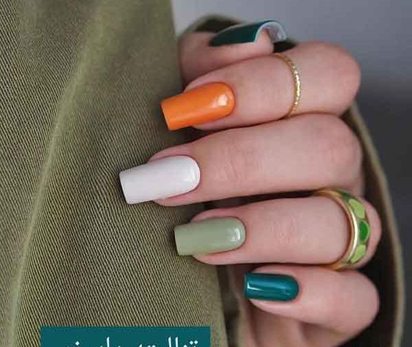 عکس طراحی ناخن زمستانی