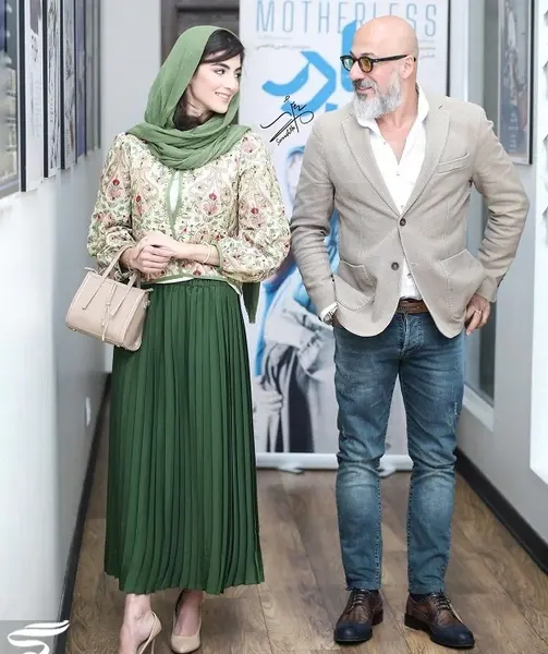 عکسهای پردیس پورعابدینی و همسرش
