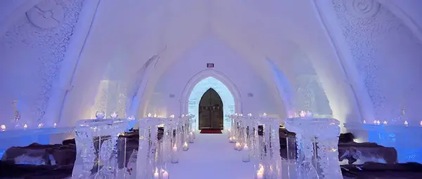 عکس کلبه یخی