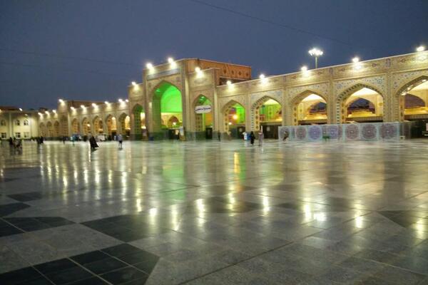 عکس از آسمان کربلا