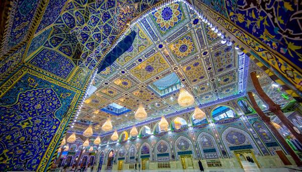 عکس از آسمان کربلا
