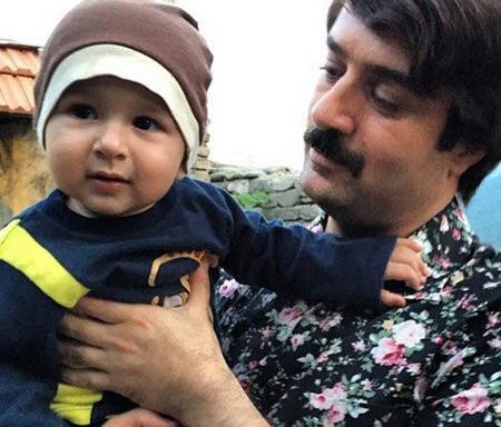 عکس کودکی احمد مهرانفر