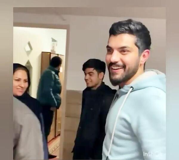 عکس سوتی سینا مهراد در دورهمی