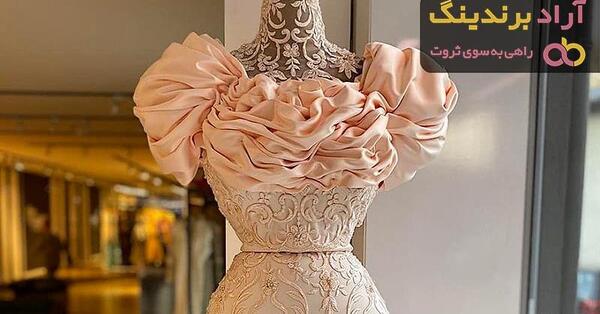عکس لباس مجلسی زنانه رنگ گلبهی