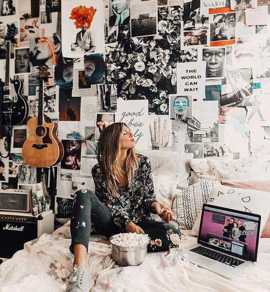 عکس ایده دیزاین دیوار اتاق