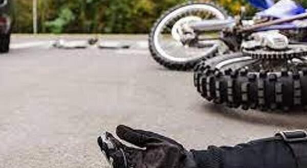 عکس موتور تصادف کرده