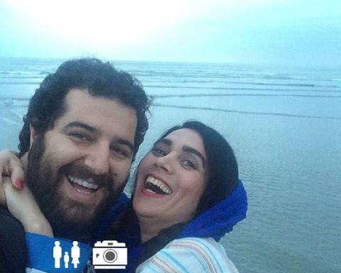 عکس رامسین کبریتی و همسرش
