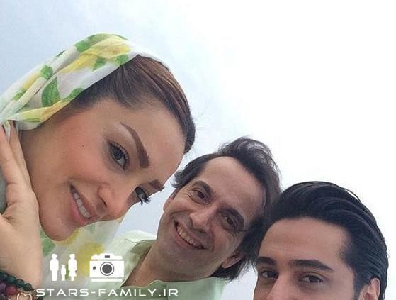 عکس رامسین کبریتی و همسرش