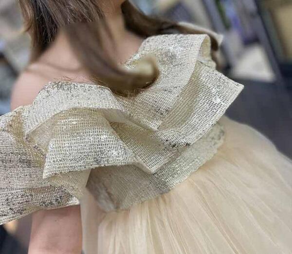 عکس لباس مجلسی دخترانه توری