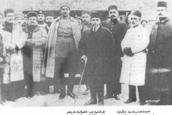 عکس جوانی رضا شاه