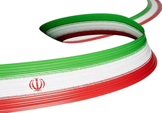 عکس پرچم ایران با میله